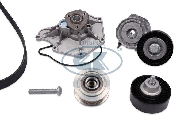 GK Vannpumpe + kileremsett K980272A K980272A Multireim sett GK VOLVO XC70