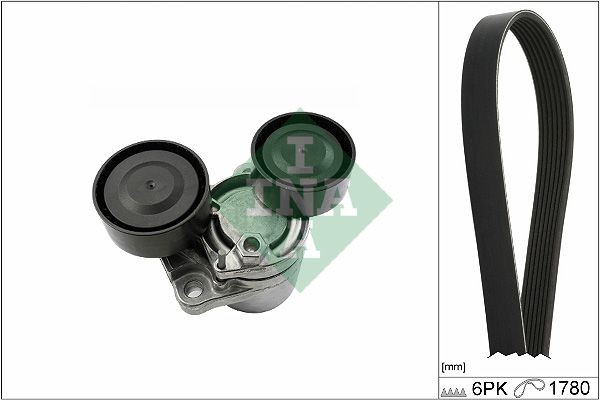 Soonrihmakomplekt INA 529 0510 10 INA 529 0510 10: Soonrihmakomplekt BMW X1 2012