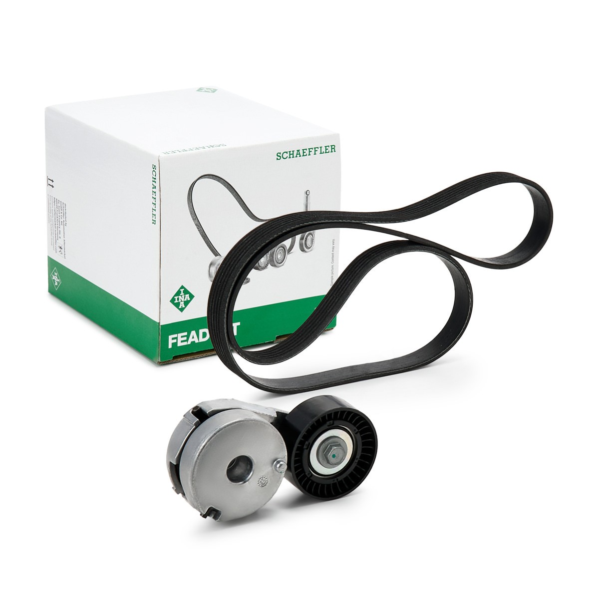 INA Drivremssats 529 0512 10 INA 529 0512 10 Flerspårsremssats Tiida C12 Hatchback