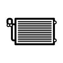 NRF Kondensator, klimaanlegg 350483 NRF 350483 Ac radiator Fiesta Mk6 originale pris