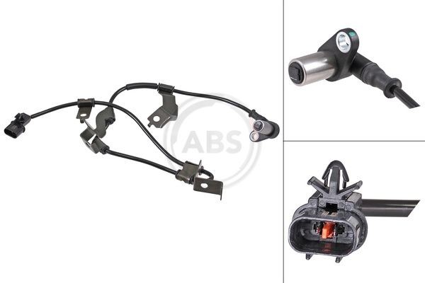 ABS-Sensor A.B.S. 31902 A.B.S. 31902 MITSUBISHI L 200 2000 Raddrehzahlsensor