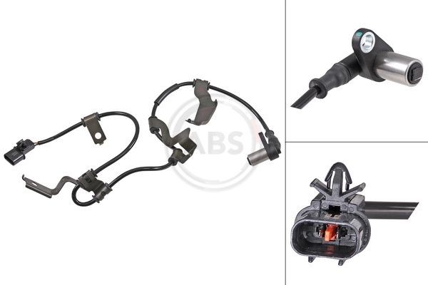 A.B.S. Wielsnelheidssensor (ABS) 31904 A.B.S. 31904 Abs sensor L300 / Delica III Flatbed Vrachtwagen / Chassis (P1_T ) prijs