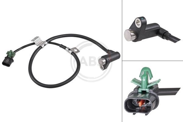 A.B.S. ABS-Sensor 31905 A.B.S. 31905 Raddrehzahlsensor Mitsubishi Pajero I Canvas Top Kosten