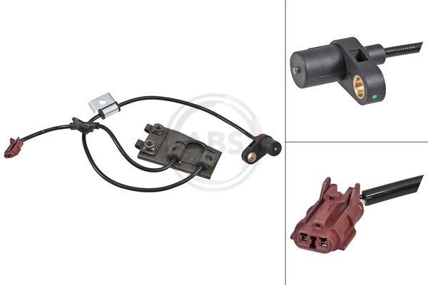 Capteur ABS A.B.S. 31929 A.B.S. 31929 Capteur de roue ABS SUBARU FORESTER 2002