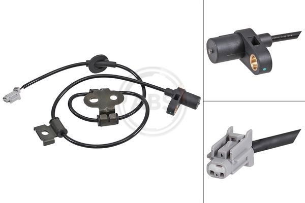 A.B.S. Sensor, ABS 31936 A.B.S. 31936 Hjulhastighetsfoler Subaru Tribeca B9 pris