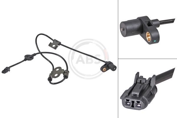 A.B.S. Snímač počtu otáčok kolesa 31940 A.B.S. 31940 Snímač ABS Subaru cena originálne