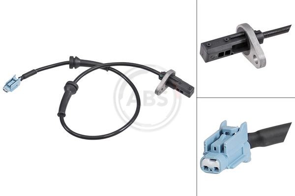 A.B.S. Sensor, ABS 31949 A.B.S. 31949 Hjulhastighetsfoler Nissan Leaf ZE1 pris