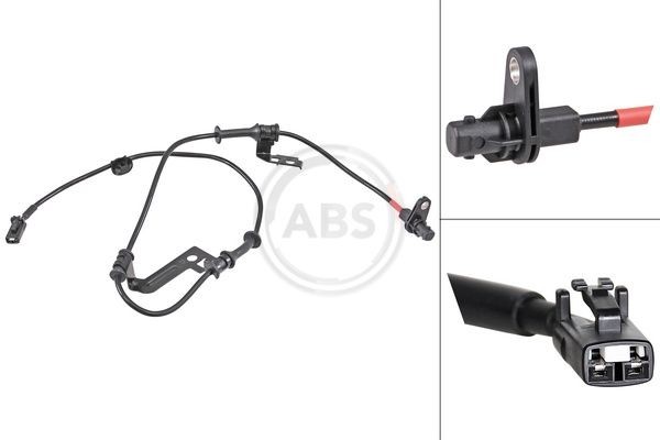 A.B.S. Sensor, ABS 31987 A.B.S. 31987 ABS sensor Kia Soul 2 pris
