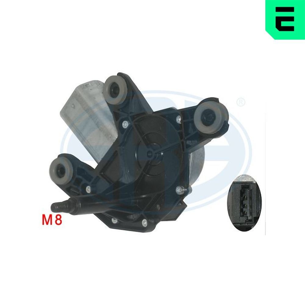 ERA Pyyhkijän moottori 460256A Pyyhkijän moottori ERA 12V, Takana
