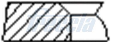 FRECCIA Kolbenringsatz FR10-507500 Kolbenringe FRECCIA CRAFTER FR10-507500 günstig