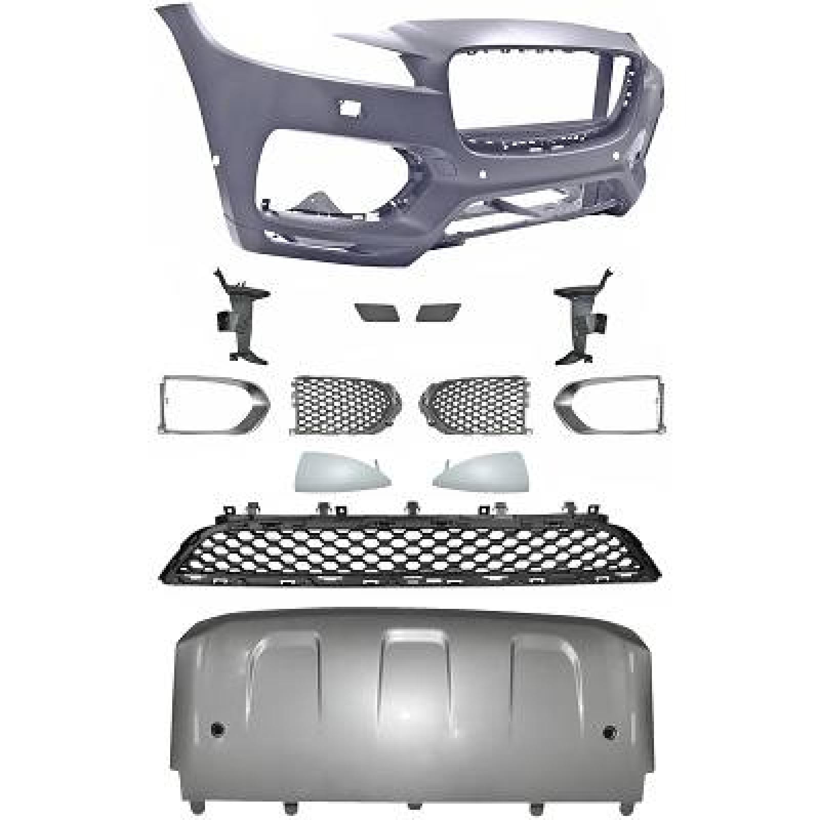 Bumper kit DIEDERICHS 7100251 DIEDERICHS 7100251 Jaguar XJ 2008 Bumper parts price