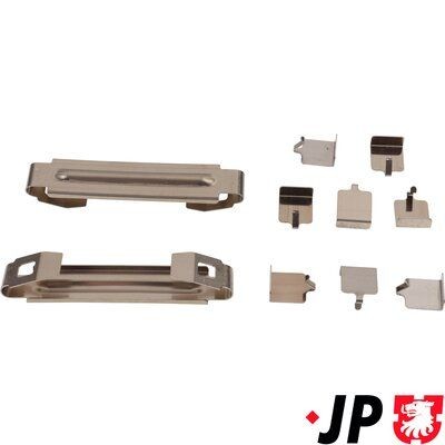 JP GROUP Σετ βοηθ. εξαρτημάτων, τακάκια φρένων 1164004710 JP GROUP 1164004710 Σετ βοηθ. εξαρτημάτων, τακάκια φρένων