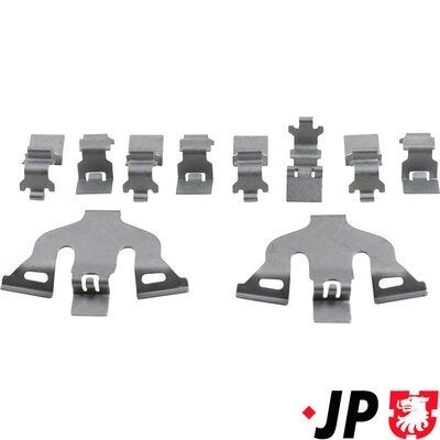 JP GROUP Kit d'accessoires, plaquette de frein à disque 1164004910 Kit d'accessoires, plaquette de frein à disque JP GROUP LE BARON 1164004910 pas cher