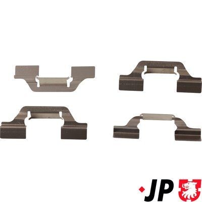 JP GROUP Kit d'accessoires, plaquette de frein à disque 1164006610 JP GROUP 1164006610 Kit d'accessoires, plaquette de frein à disque Subaru IMPREZA d'origine