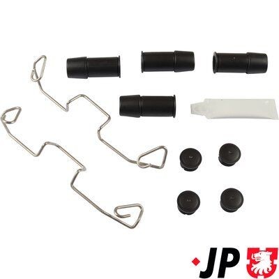 JP GROUP Kit de acessórios, pastilhas de travão 1164006710 Kit de acessórios, pastilhas de travão JP GROUP Volkswagen JETTA 1164006710
