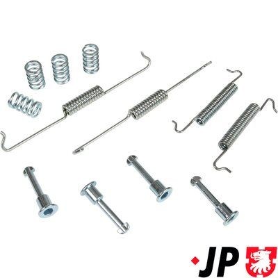 JP GROUP Brake shoe fitting kit 1164007410 JP GROUP 1164007410 Porsche 997 Targa accessory kit brake shoes replacement