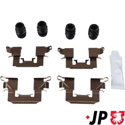 JP GROUP Kit d'accessoires, plaquette de frein à disque 1264004110 JP GROUP 1264004110 Kit d'accessoires, plaquette de frein à disque Opel Corsa E x15 prix