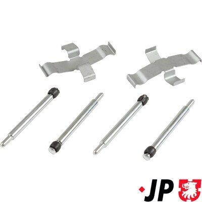 JP GROUP Monteringssett, bremseklosser 1364002810 JP GROUP 1364002810 Tibehørsett, skivebremse belegg Spyder 3 til en fordelagtig pris
