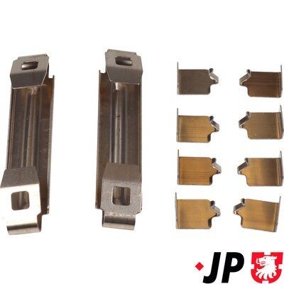 JP GROUP Monteringssett, bremseklosser 1464002710 JP GROUP 1464002710 Tibehørsett, skivebremse belegg 4 Cabrio (G23) pris