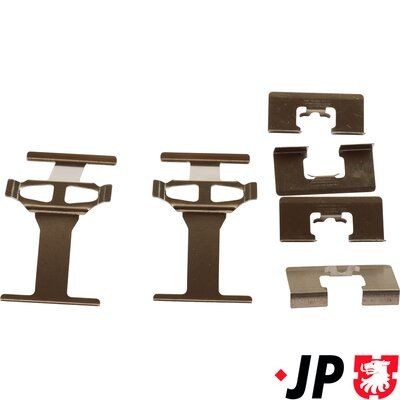 JP GROUP Accessory Kit, disc brake pads 3464002710 JP GROUP 3464002710 genuine Honda Integra DC2 brake pad fitting kit price