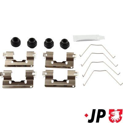 JP GROUP Σετ βοηθ. εξαρτημάτων, τακάκια φρένων 3564002610 JP GROUP 3564002610 Σετ βοηθ. εξαρτημάτων, τακάκια φρένων Hyundai i30 PDE σε χαμηλές τιμές