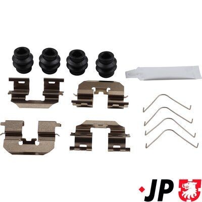 JP GROUP Monteringssett, bremseklosser 3564002710 Tibehørsett, skivebremse belegg JP GROUP Hyundai H-1 Kassevogn 3564002710