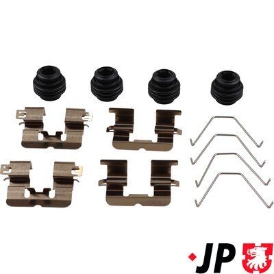 JP GROUP Monteringssett, bremseklosser 3564002910 JP GROUP 3564002910 Tibehørsett, skivebremse belegg KIA XCeed (CD) billige