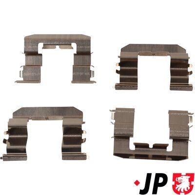 JP GROUP Monteringssett, bremseklosser 3564003010 JP GROUP 3564003010 Tibehørsett, skivebremse belegg NISSAN Prairie Pro (M11) til en fordelagtig pris