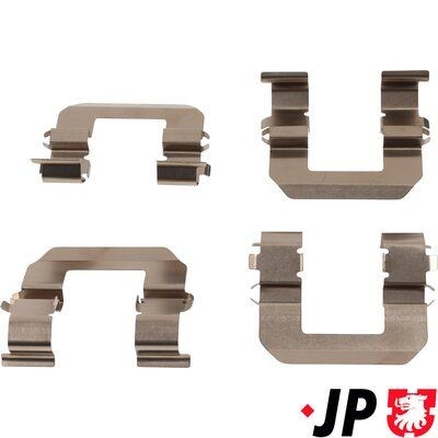 JP GROUP Accessory Kit, disc brake pads 3564003110 HYUNDAI TUCSON JP GROUP brake pad fitting kit 3564003110