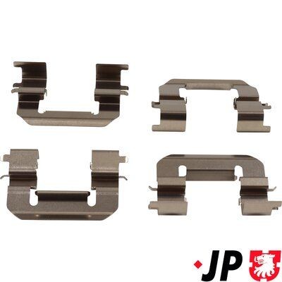 JP GROUP Kit de acessórios, pastilhas de travão 3664002110 Kit de acessórios, pastilhas de travão JP GROUP Fiat ARGENTA 3664002110
