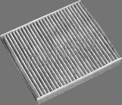 DENSO Suodatin, sisäilma DCF106K Suodatin, sisäilma DENSO Aktiivihiilisuodatin, 240 mm x 209 mm x 35 mm