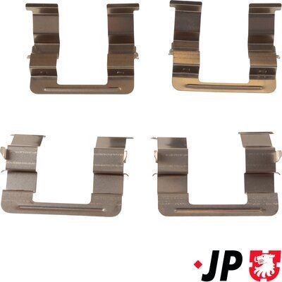 JP GROUP Kit d'accessoires, plaquette de frein à disque 3864003110 3864003110 Kit d'accessoires, plaquette de frein à disque JP GROUP MAZDA MX-5