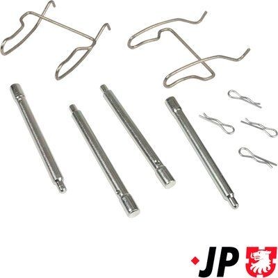 JP GROUP Monteringssett, bremseklosser 4164003110 Tibehørsett, skivebremse belegg JP GROUP FORD USA 4164003110