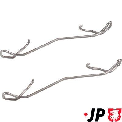 JP GROUP Accessory Kit, disc brake pads 4364002910 Dacia SANDERO JP GROUP brake pad fitting kit 4364002910