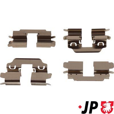 JP GROUP Accessoireset, schijfremblok 4364003910 Renault RAPID Kasten Accessoireset, schijfremblok JP GROUP 4364003910