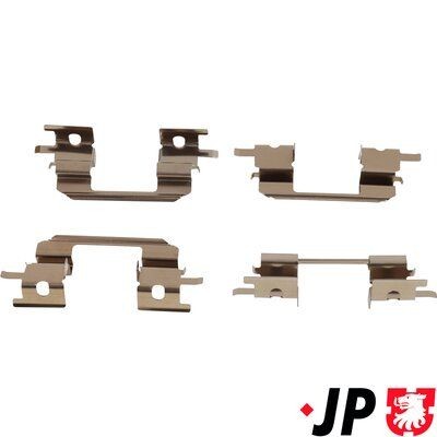 JP GROUP Monteringssæt til bremseklodser 4664001110 JP GROUP 4664001110 Monteringssæt til bremseklodser