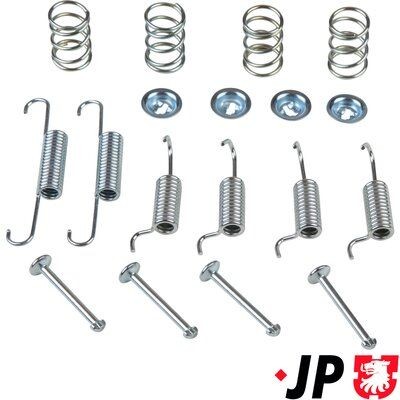 JP GROUP Tilbehørssæt, parkeringsbremsebakker 4664001710 JP GROUP 4664001710 Subaru Impreza GC Tilbehørssæt bremsebakker pris