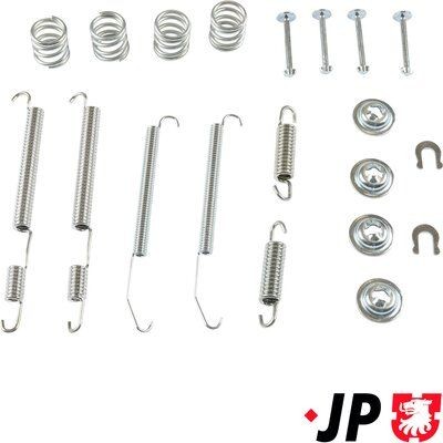 JP GROUP Tilbehørssæt, bremsebakker 4664001810 JP GROUP 4664001810 Subaru Impreza GC Tilbehørssæt bremsebakker pris