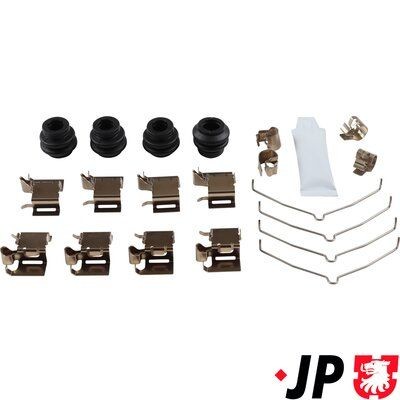JP GROUP Jarrupalojen asennussarja 4864002410 JP GROUP 4864002410 Jarrupalojen asennussarja JEEP Wrangler II SUV Cabriolet (TJ) 4.0 177 hv 2002