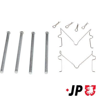 JP GROUP Lisakomplekt, ketaspiduriklotsid 4864002610 JP GROUP 4864002610 Lisakomplekt, ketaspidurikate Nissan NV400 originaal