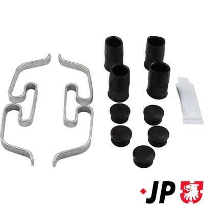JP GROUP Kit de acessórios, pastilhas de travão 4964002310 Kit de acessórios, pastilhas de travão JP GROUP ARGENTA 4964002310 baratos