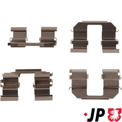 JP GROUP Monteringssæt til bremseklodser 6364002210 JP GROUP 6364002210 Monteringssæt til bremseklodser Toyota ESTIMA EMINA / LUCIDA originale