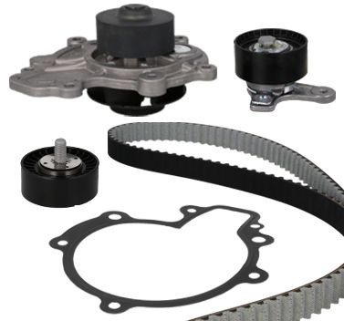 GRAF Kit cinghia distribuzione, pompa acqua KP1068-1 GRAF KP1068-1 Kit cinghia distribuzione, pompa acqua VAUXHALL Antara (L07) 2.2 CDTi 4x4 163 CV 2012