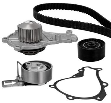 GRAF Tandremssæt med vandpumpe KP938-5 Vandpumpe + tandremssæt GRAF Ford TRANSIT COURIER KP938-5