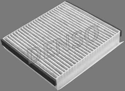DENSO Suodatin, sisäilma DCF341K Suodatin, sisäilma DENSO Aktiivihiilisuodatin, 236 mm x 209 mm x 41 mm