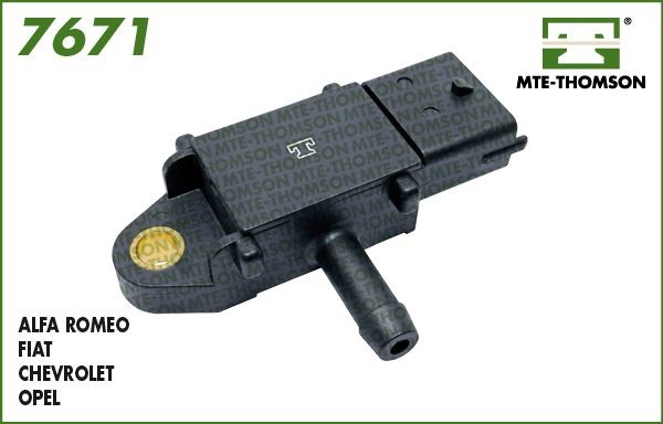 MTE-THOMSON Differenzdrucksensor 7671 Abgasdrucksensor MTE-THOMSON V70 7671 günstig