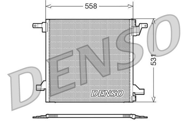 DENSO DCN17022 Air conditioning condenser DENSO DCN17022 Air conditioning condenser