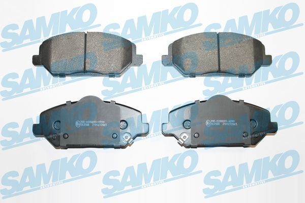 SAMKO Plaquettes de frein 5SP2065 SAMKO 5SP2065 Plaquettes de frein HYUNDAI i30 III 3/5 portes (PDE, PD, PDEN) 1.6 CRDi 110 CV 2024