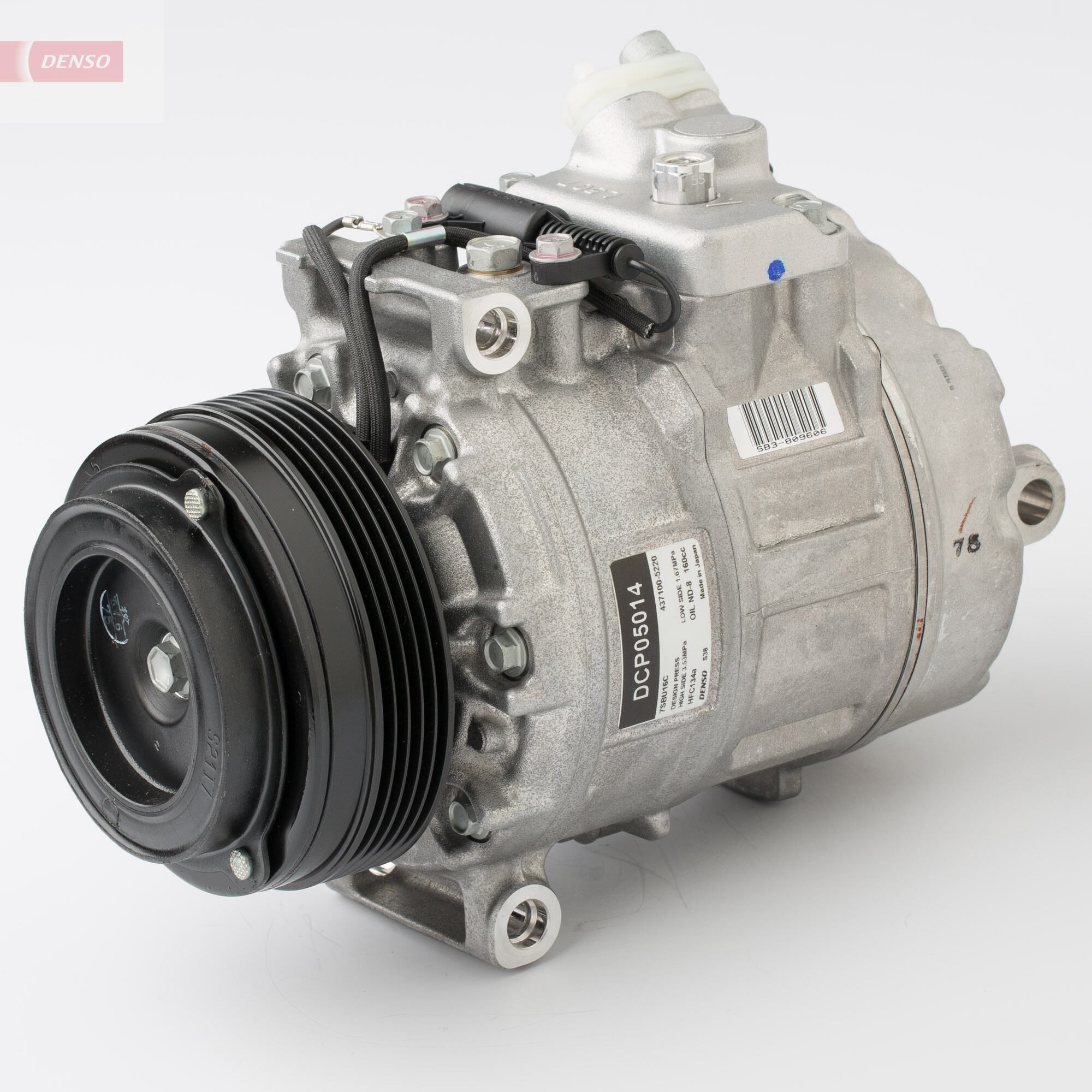 DENSO Kompresor klimatizácie DCP05014 DENSO DCP05014 Klimatizace 3 Coupe (E46) 2005