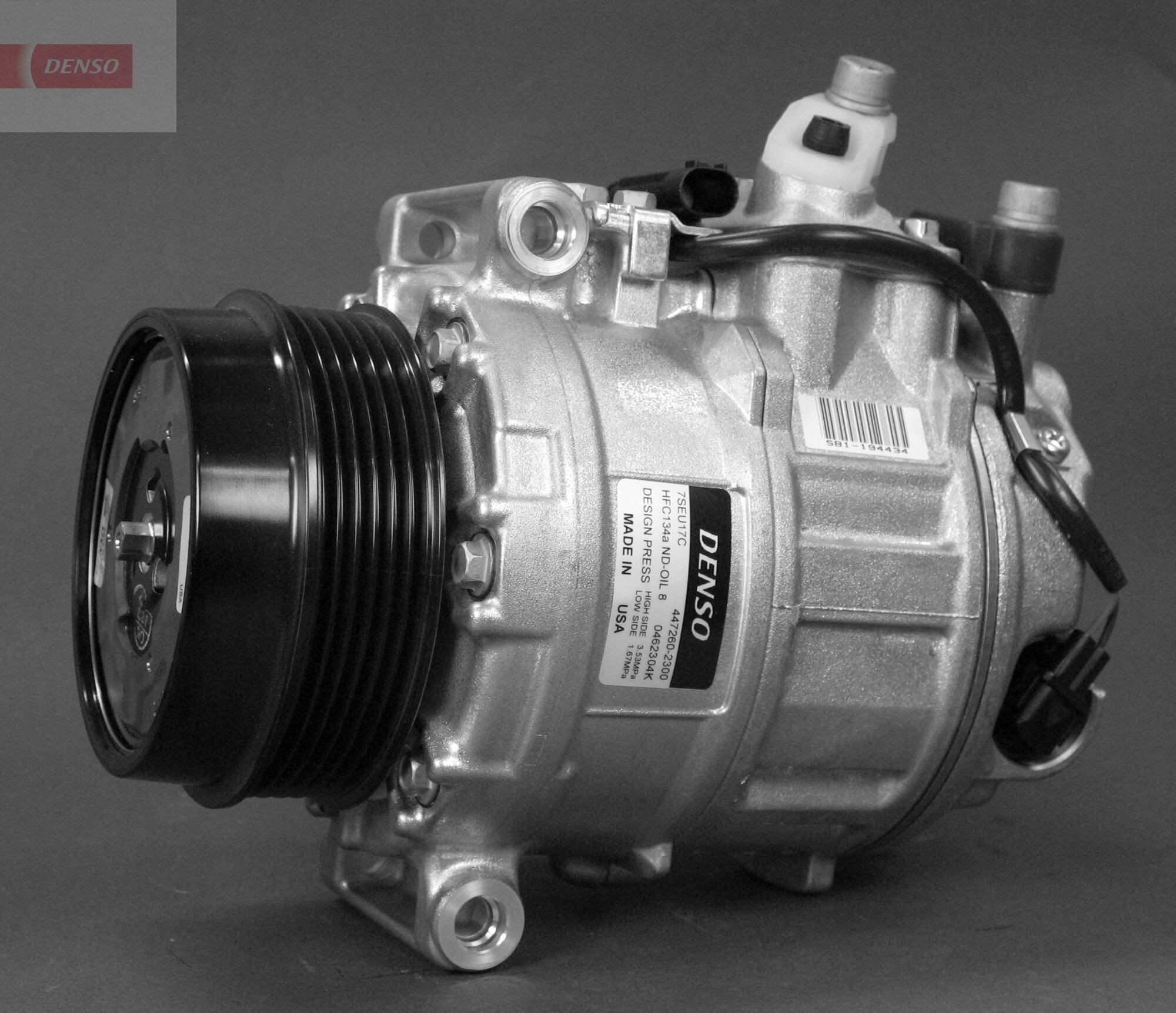 AC-kompressor DENSO DCP17039 DENSO DCP17039 Kompressor till AC MERCEDES-BENZ VITO 2025